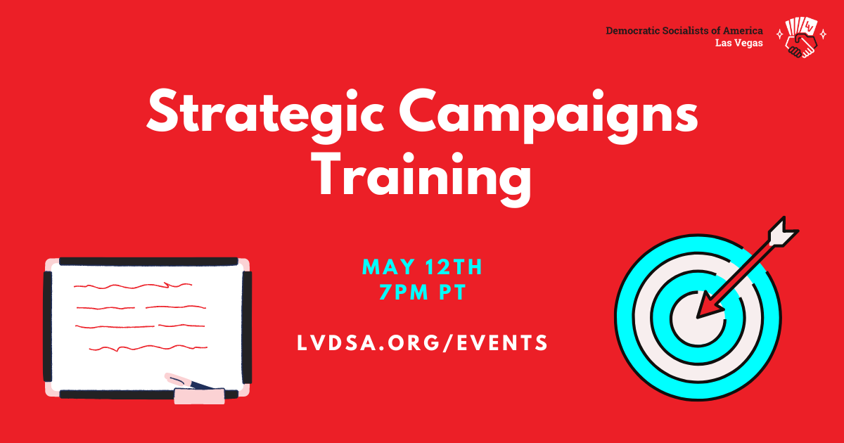 Strategic Campaigns Training - Las Vegas DSA